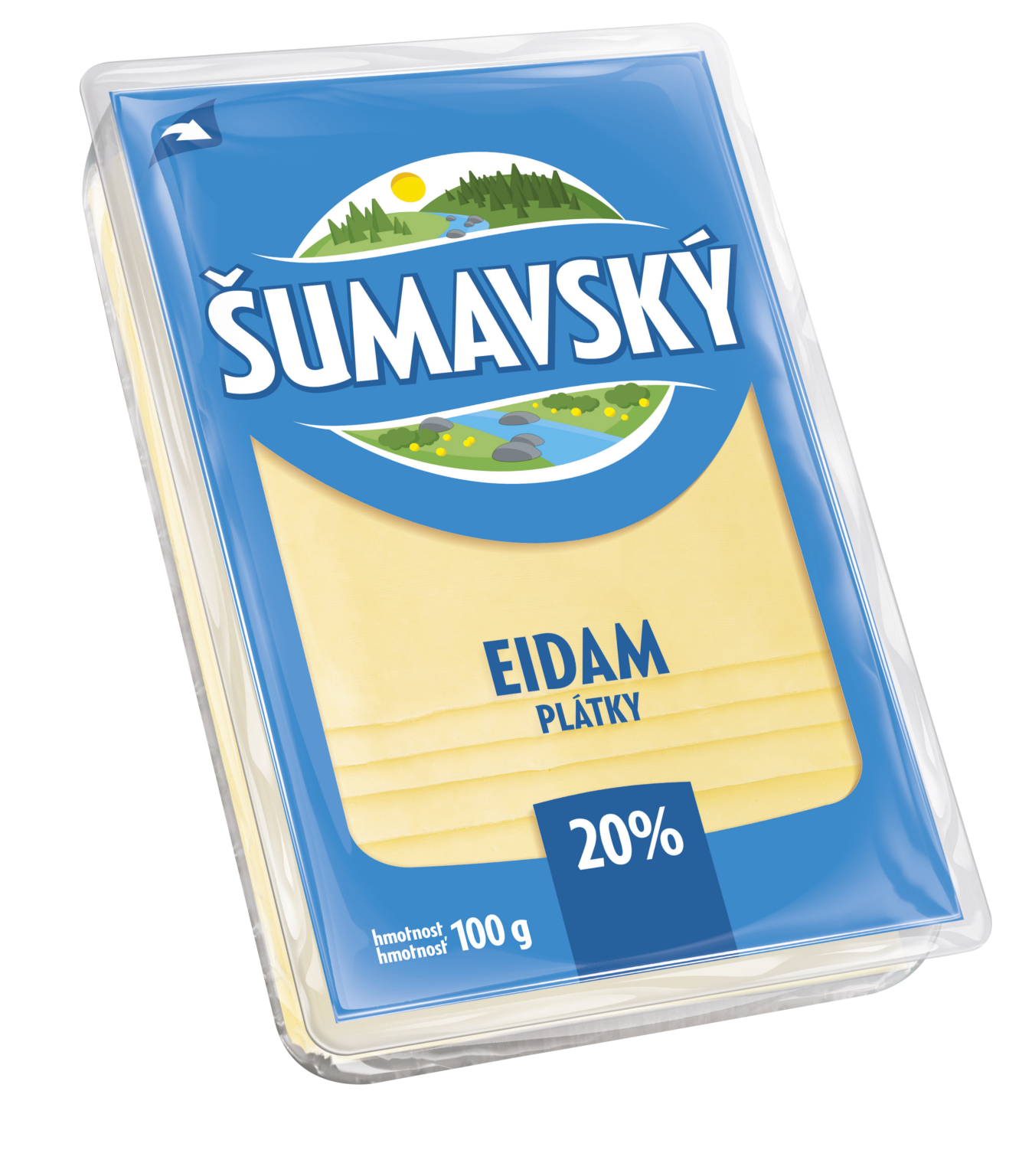 Sumavský Eidam plátky
