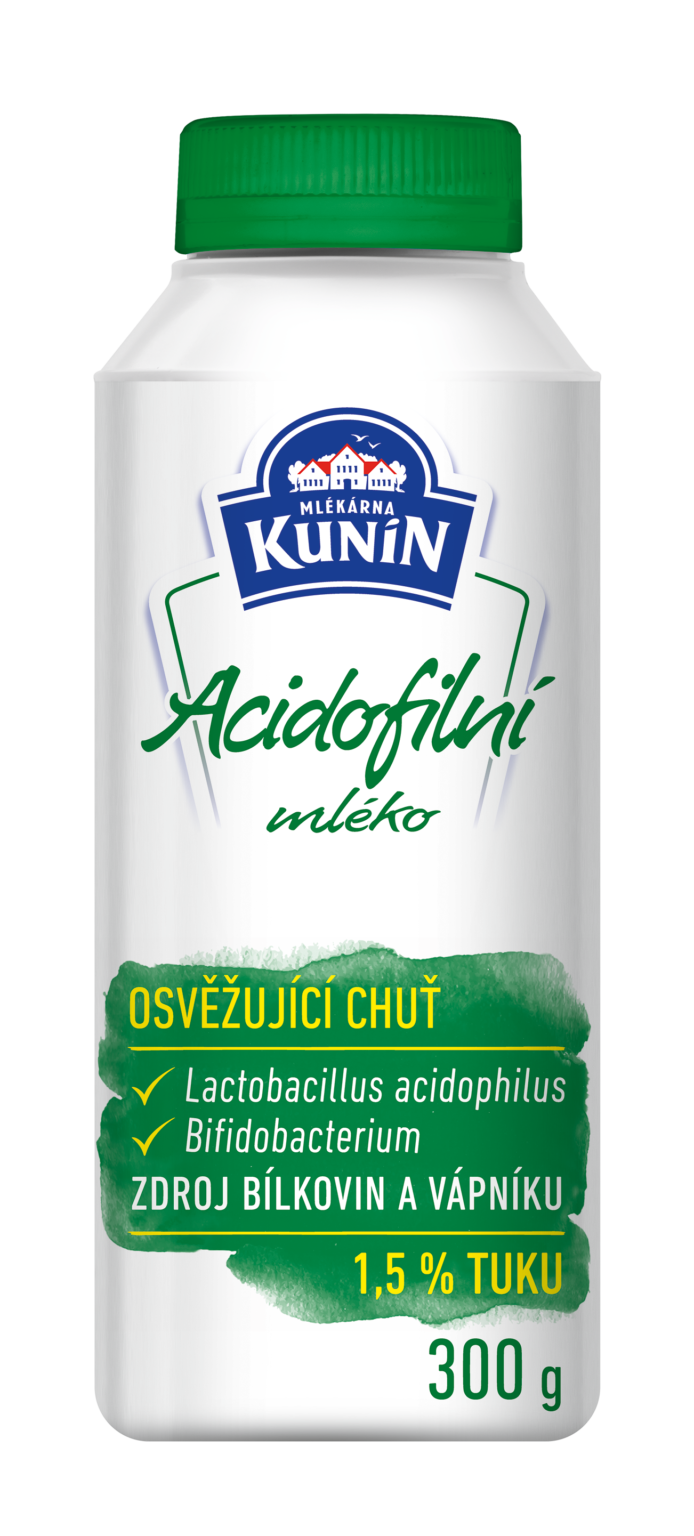 Kunín - Acidofilní mléko 300g