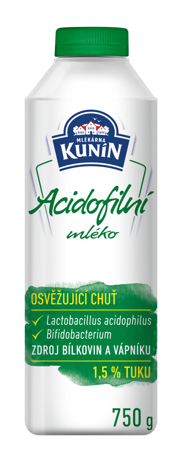 Kunín - Acidofilní mléko 750g