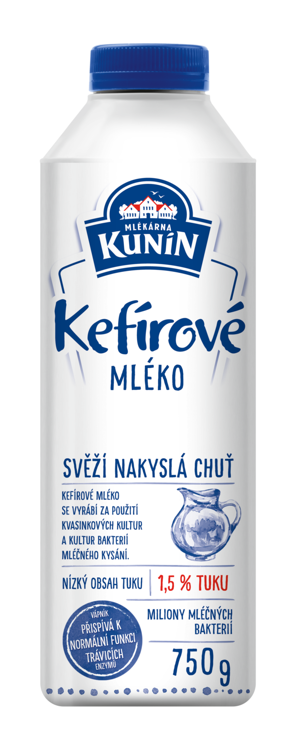 Kunín - Kefirove mléko 750g