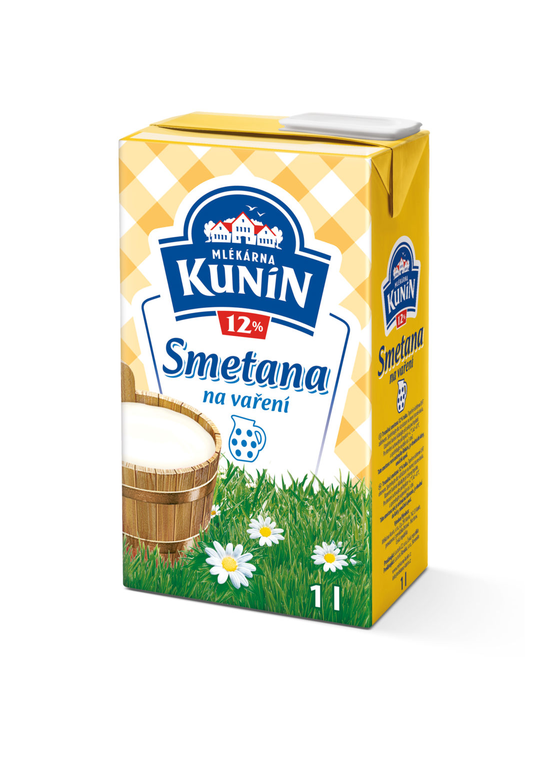 Kunín - Smetana na vaření 12%