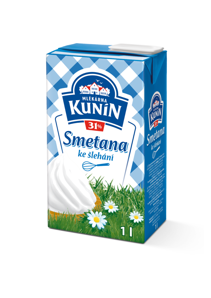 Kunín - Smetana ke šlehání 31%