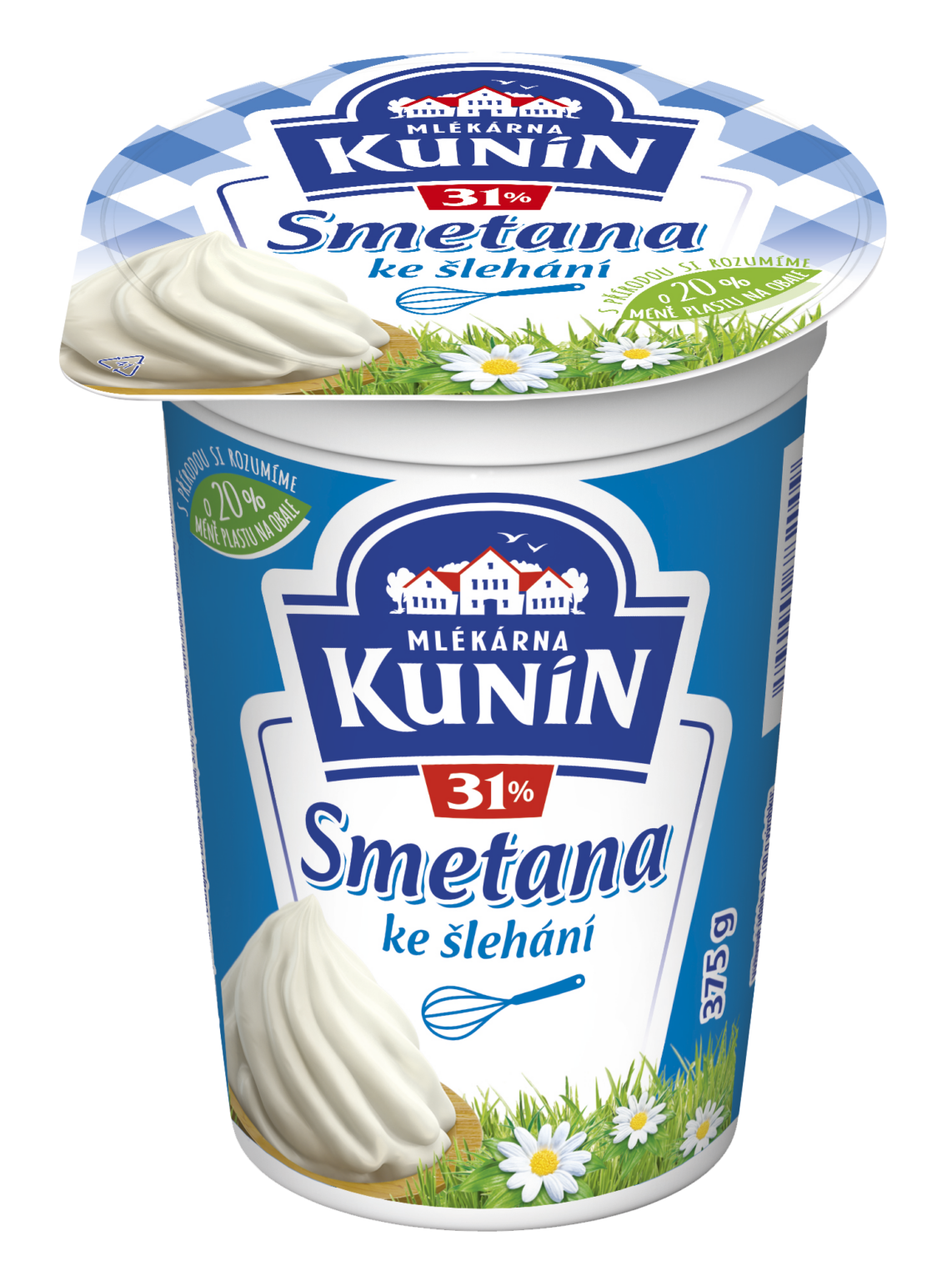 Kunín - Smetana ke šlehání 31%