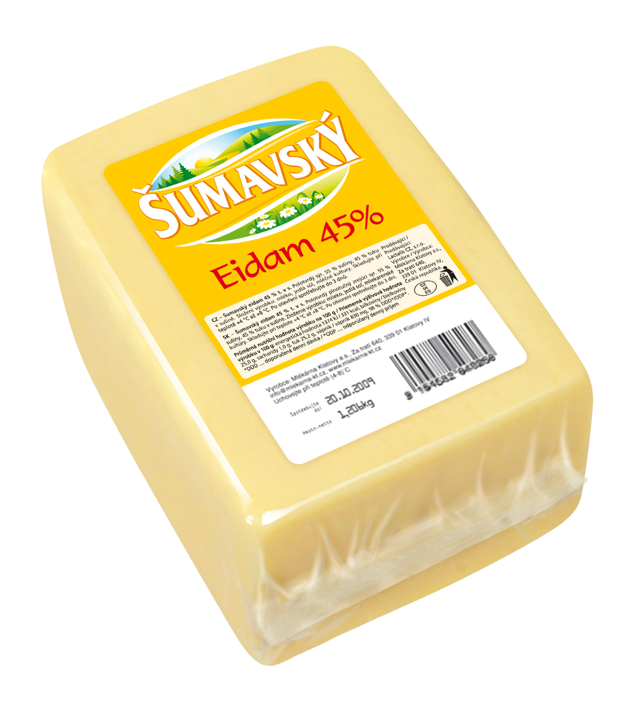 Sumavský - Eidam 45%