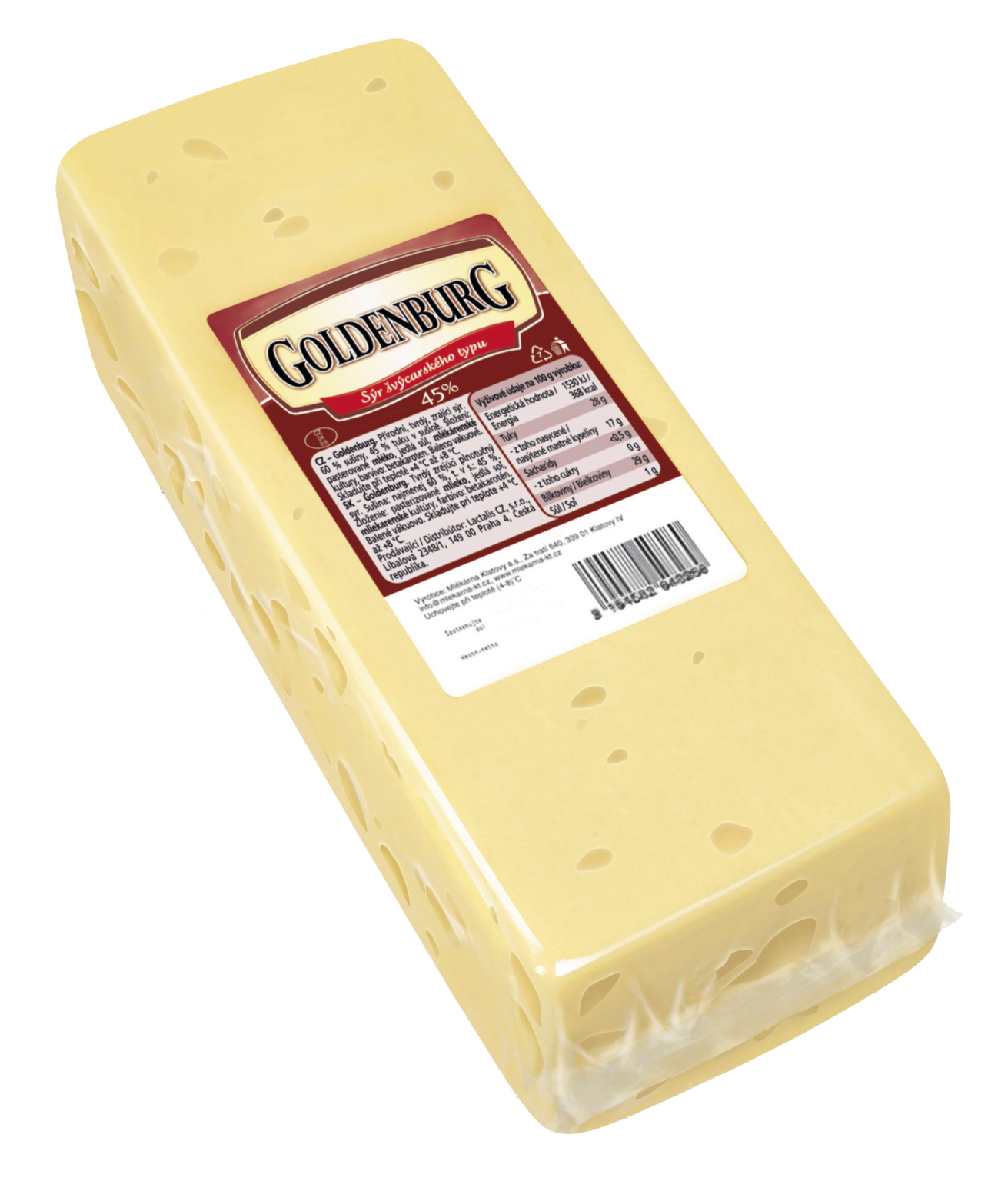 Goldenburg - Sýr svýcarského typu